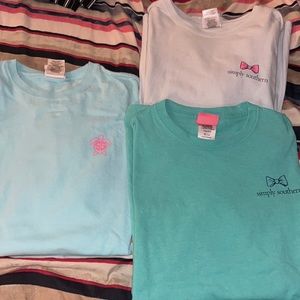 3 simply southern T shirts!